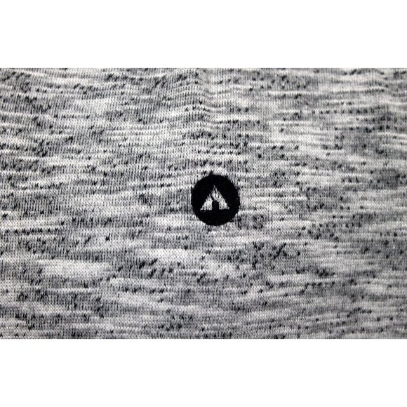 Airwalk Men's Zip Up Hoodie Sweater Sz L Gray Long Sleeves Pockets Lightweight - Picture 3 of 8